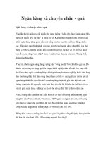 Ngân hàng và chuyện nhân - quả pdf