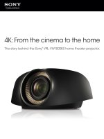 4K: From the cinema to the home pot