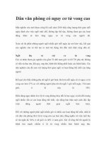 Dân văn phòng có nguy cơ tử vong cao doc