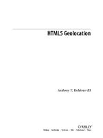 oreilly html5 geolocation (2011)
