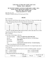 đề thi thực hành-quản trị doanh nghiêp vừa và nhỏ-mã đề thi qtdnvvn-th(4)