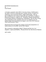 BUSINESS MAHARAJAS by Gita Piramal docx
