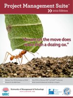 Project Management Suite™» 2012 Edition 