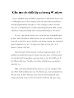 Kiểm tra các thiết lập sai trong Windows docx