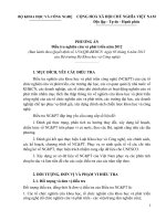 PHƯƠNG ÁN  Điều tra nghiên cứu và phát triển năm 2012