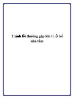 Tránh lỗi thường gặp khi thiết kế nhà tắm doc