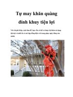 Tự may khăn quàng đính khuy tiện lợi pptx