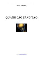 QUẢNG CÁO SÁNG TẠO