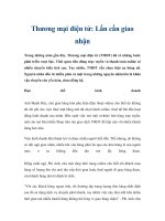 Thương mại điện tử: Lấn cấn giao nhận pdf