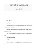 PHÚ SÔNG BẠCH ĐẰNG(Bạch Đằng giang phú) doc