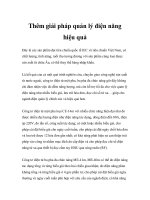 Thêm giải pháp quản lý điện năng hiệu quả pdf