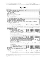 Thiết kế tuyến đường qua hai điểm T3-T4 thuộc tỉnh Đăk Lăk