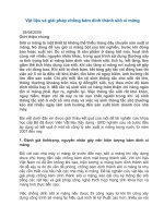 Vật liệu và giải pháp chống bám dính thành silô xi măng docx