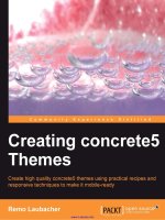 Creating concrete5 Themes docx
