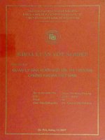 khóa luận tốt nghiệp quản lý nhà nước đối với thị trường chứng khoán việt nam