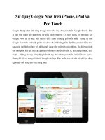 Sử dụng Google Now trên iPhone, iPad và iPod Touch potx
