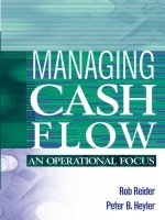 Managing cash flow  an operational focus