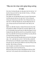 Tiếp xúc âm nhạc sớm giúp tăng cường trí não potx