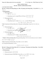 Phương pháp toạ độ trong mặt phẳng pot