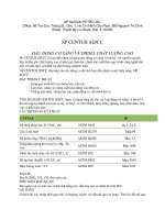 SP CENTUR SD/CC DẦU ĐỘNG CƠ XĂNG VÀ DIESEL CHẤT LƯỢNG CAO docx