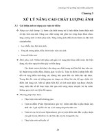 Bài Giảng Xử Lý Ảnh_Chương 3: Xử Lý Nâng Cao Chất Lượng ảnh.