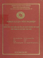 chiến lược xuất khẩu gạo của các doanh nghiệp việt nam thực trạng và giải pháp thực hiện