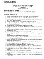 CÂU HỎI ÔN THI TỐT NGHIỆP hệ đại học - KHOA ĐIỀU KHIỂN TÀU BIỂN - TRƯỜNG ĐẠI HỌC HÀNG HẢI potx