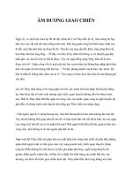 ÂM DƯƠNG GIAO CHIẾN pdf