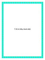 Ý dĩ trừ thấp, thanh nhiệt ppt