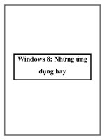 Windows 8: Những ứng dụng hay docx