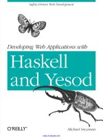 Developing Web Applications with Haskell and Yesod pptx