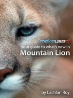 Your Guide To What's New In Mountain Lion