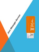 Java message service presentation