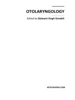 Otolaryngology Edited by Balwant Singh Gendeh pptx