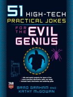 high-tech practical jokes for the evil genius