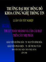 .ĐỀ TÀI: THUẬT TOÁN NHÁNH VÀ CÂN CÀI ĐẶT TRÊN CÂY NHỊ PHÂN. potx