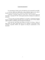 “Financial analysis in PetroVietnam Energy Technology Corporation (PVEIC)”