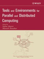 TOOLS AND ENVIRONMENTS FOR PARALLEL AND DISTRIBUTED COMPUTING pptx