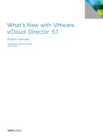 What’s New with VMware vCloud® Director™ 5.1 pdf