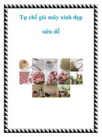 Tự chế giỏ mây xinh đẹp siêu dễ pdf