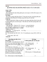 tính chất ba đường phân giác của tam giác - giáo án hình học 7 - gv.h.t.đức