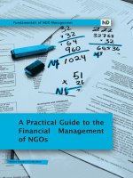 Fundamentals of NGO Management: A Practical Guide to the Financial Management of NGOs pot