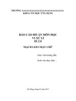 MẠCH LED CHẠY CHỮ docx