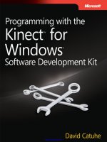Programming with the Kinect for Windows Software Development Kit doc