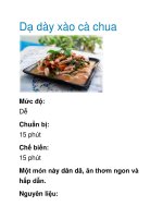 Dạ dày xào cà chua pdf