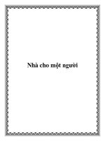 Nhà cho một người potx