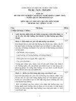 đáp án đề thi lý thuyết-quản trị khách sạn-mã đề thi qtks_th(1)