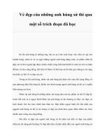 Vẻ đẹp của những anh hùng sử thi qua một số trích đoạn đã học potx