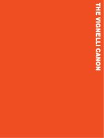 THE VIGNELLI CANON by Massimo Vignelli