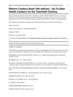 Reform Cookery Book (4th edition) Up-To-Date Health Cookery for the Twentieth Century. pptx